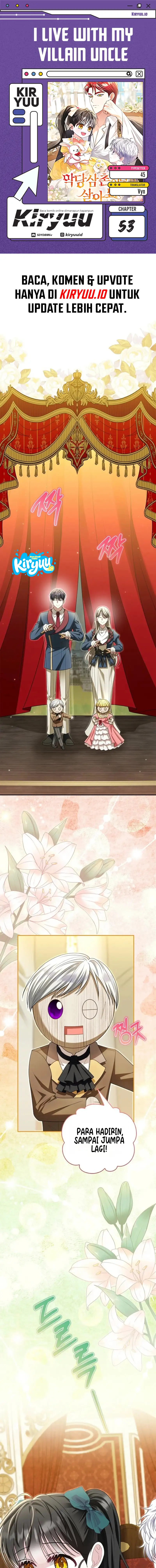 I Live With My Villain Uncle Chapter 53 - halaman 1