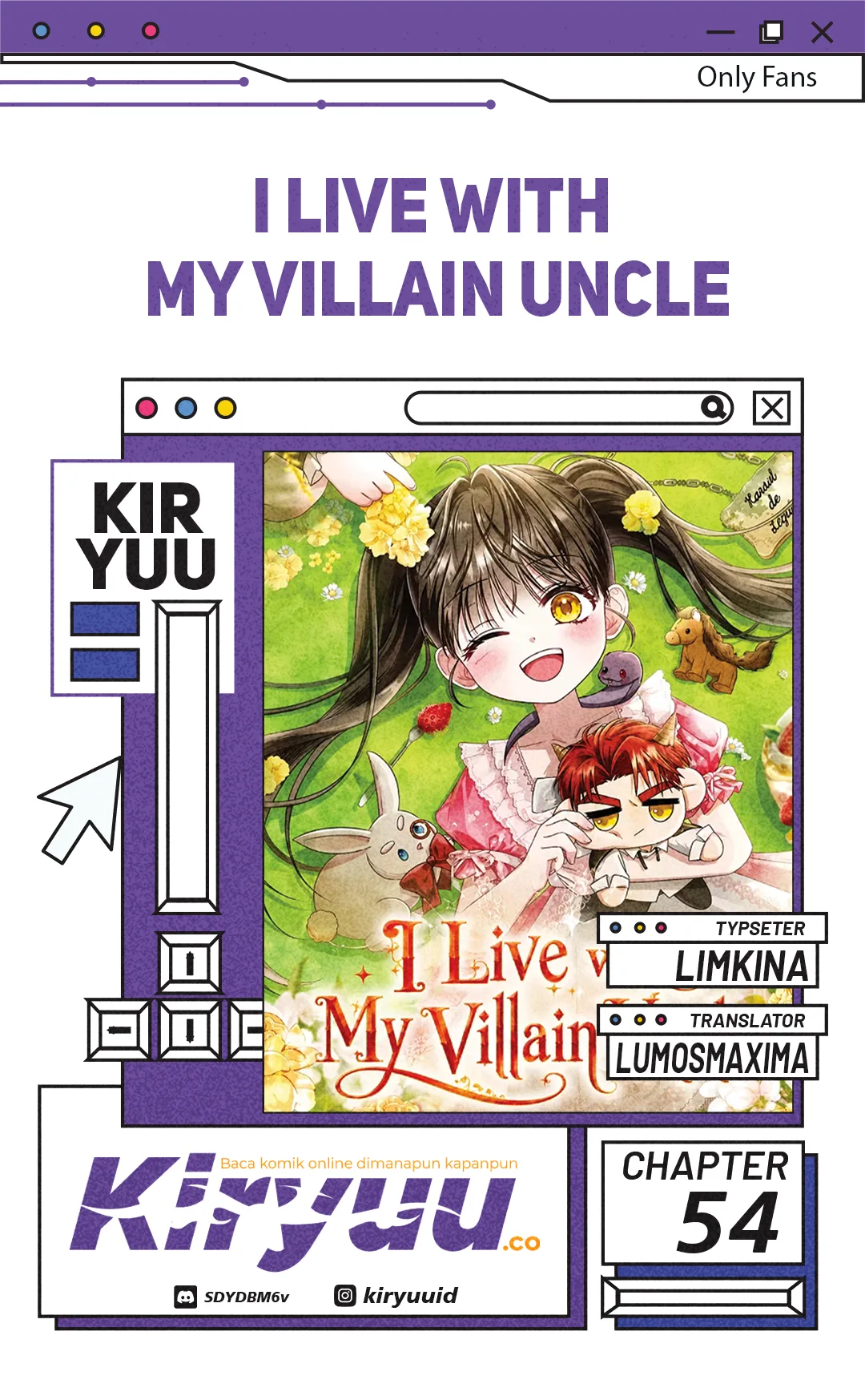 I Live With My Villain Uncle Chapter 54 - halaman 1