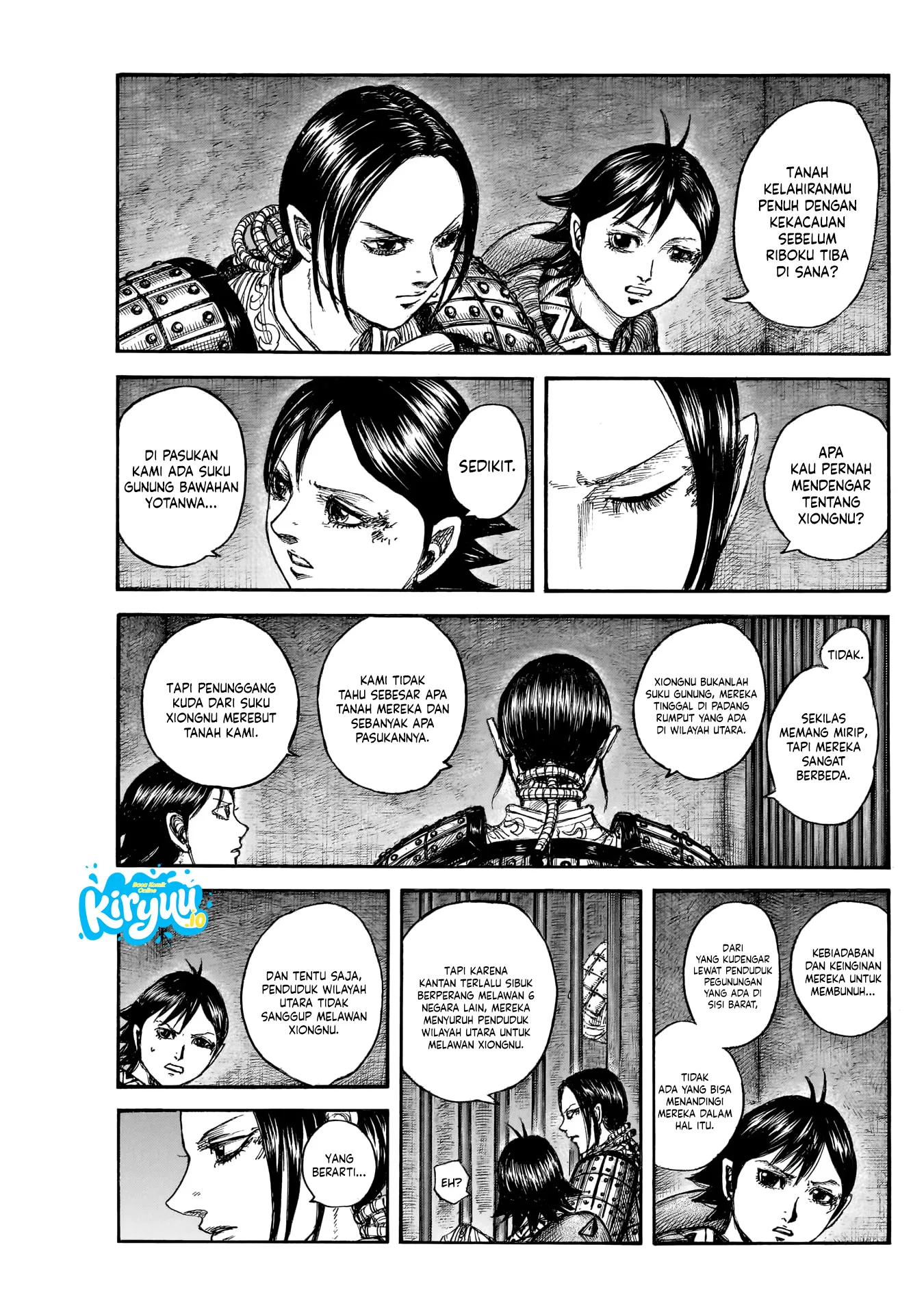 Kingdom Chapter 889 - halaman 2