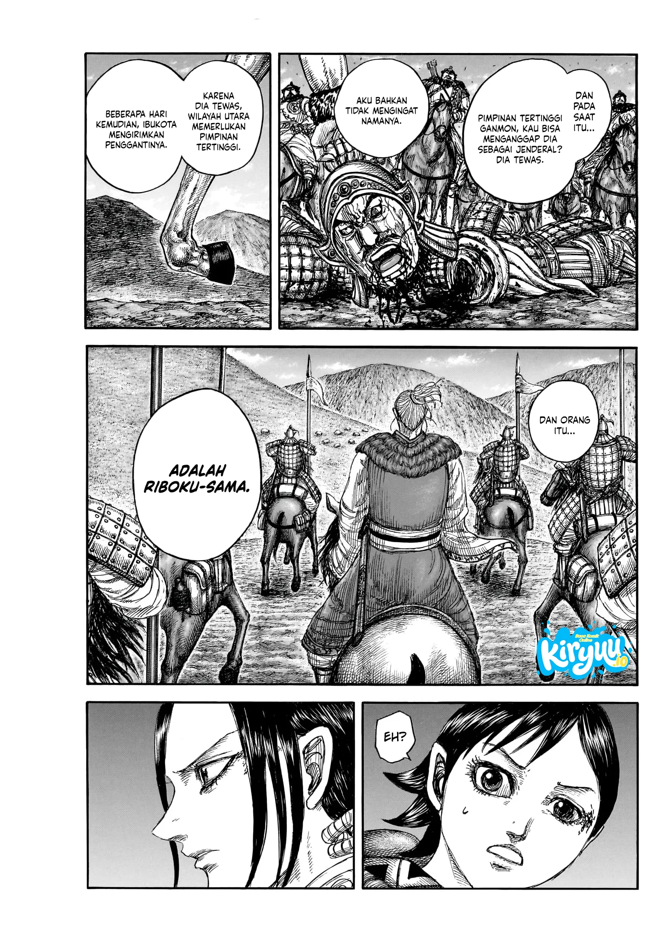 Kingdom Chapter 889 - halaman 12