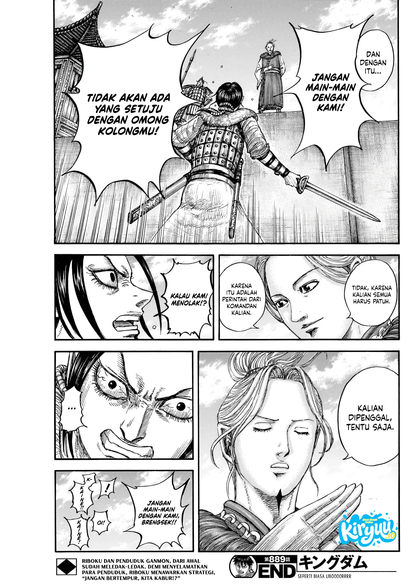 Kingdom Chapter 889 - halaman 20