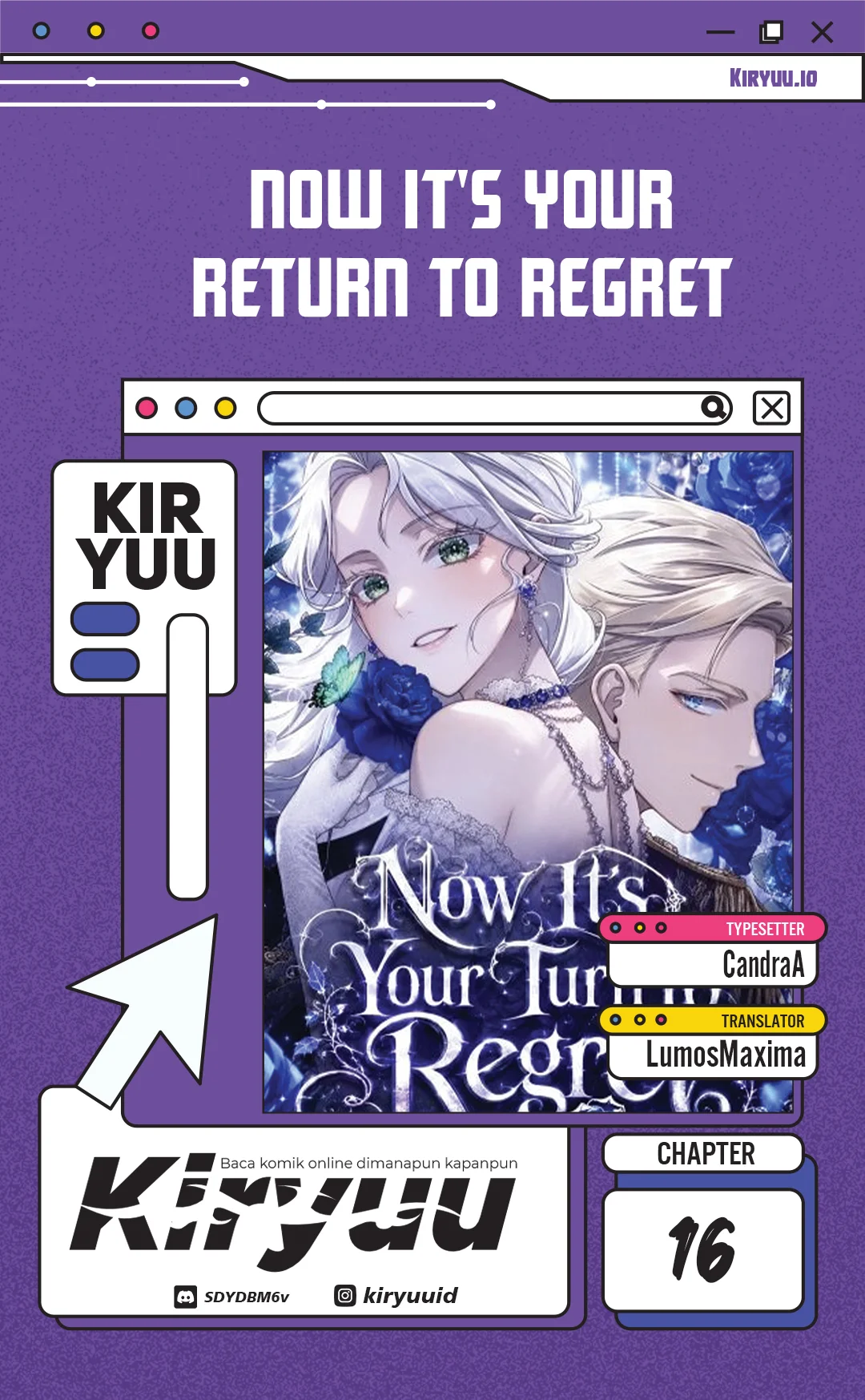 Now It’s Your Turn To Regret Chapter 16 - halaman 1