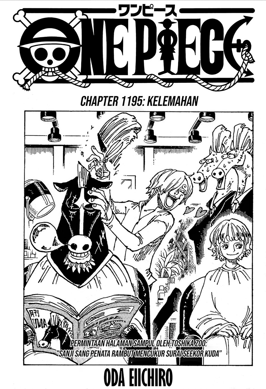 One Piece Chapter 1195 - halaman 2