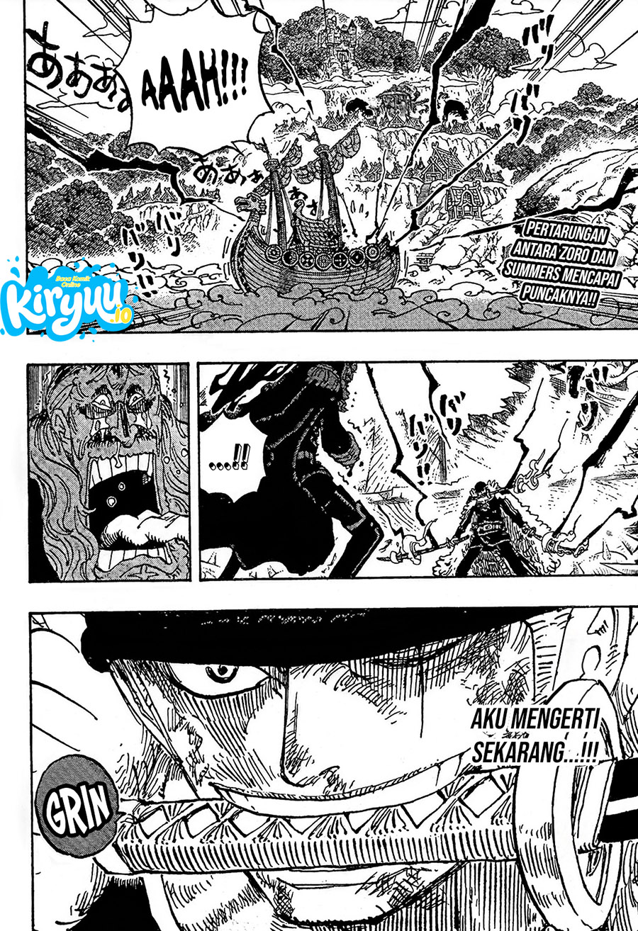 One Piece Chapter 1195 - halaman 3