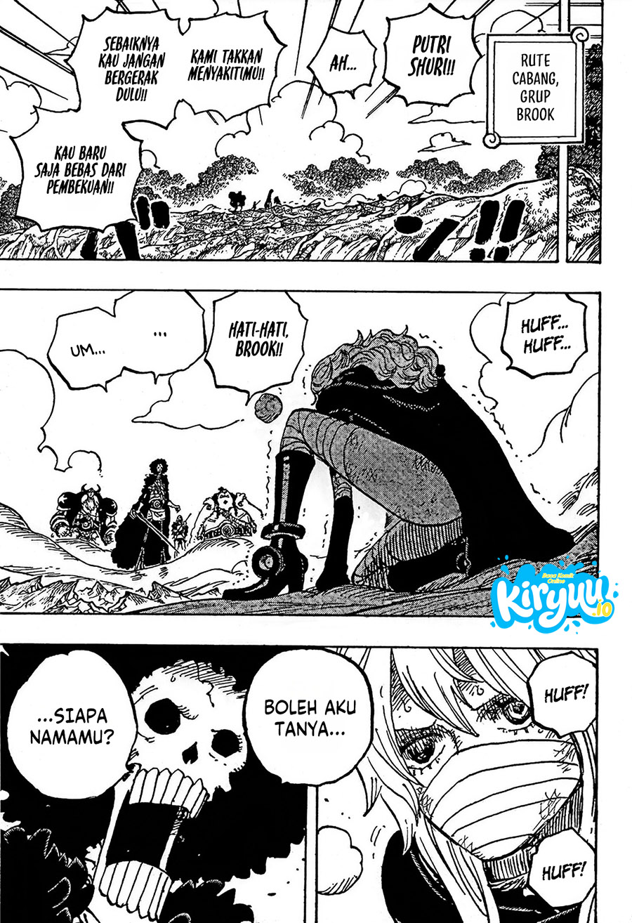 One Piece Chapter 1195 - halaman 6