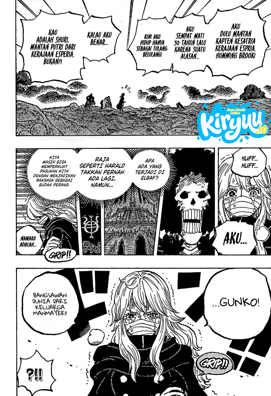 One Piece Chapter 1195 - halaman 9
