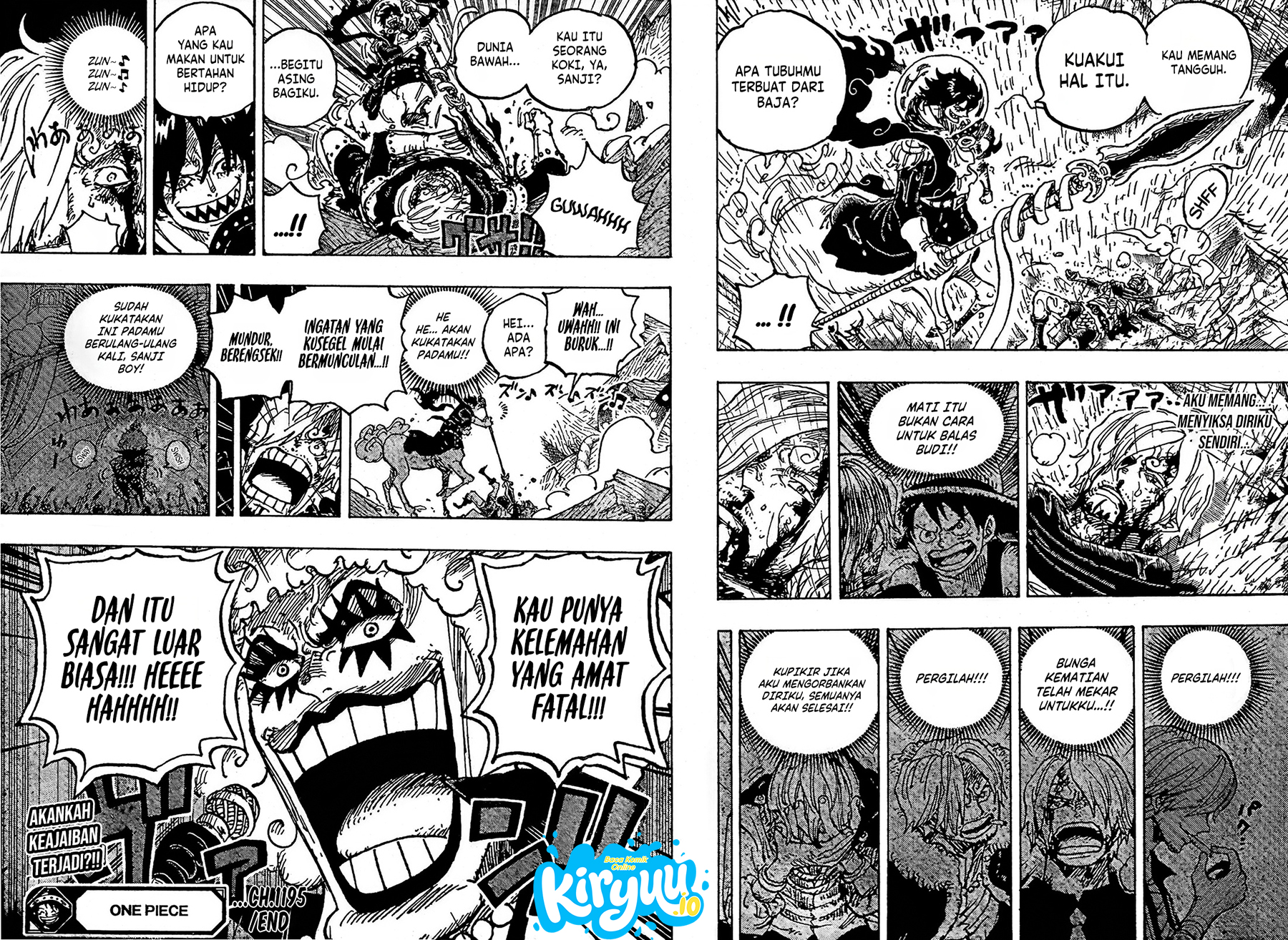 One Piece Chapter 1195 - halaman 16