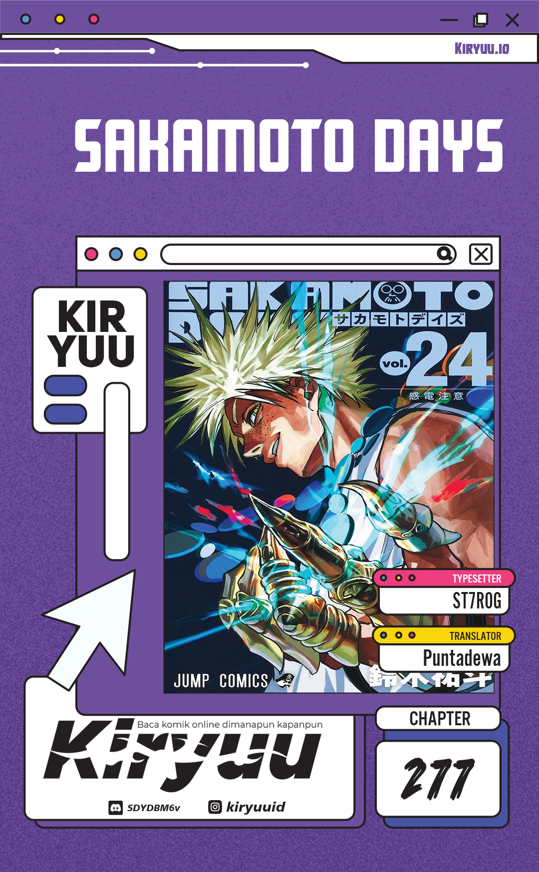 Sakamoto Days Chapter 277 - halaman 1