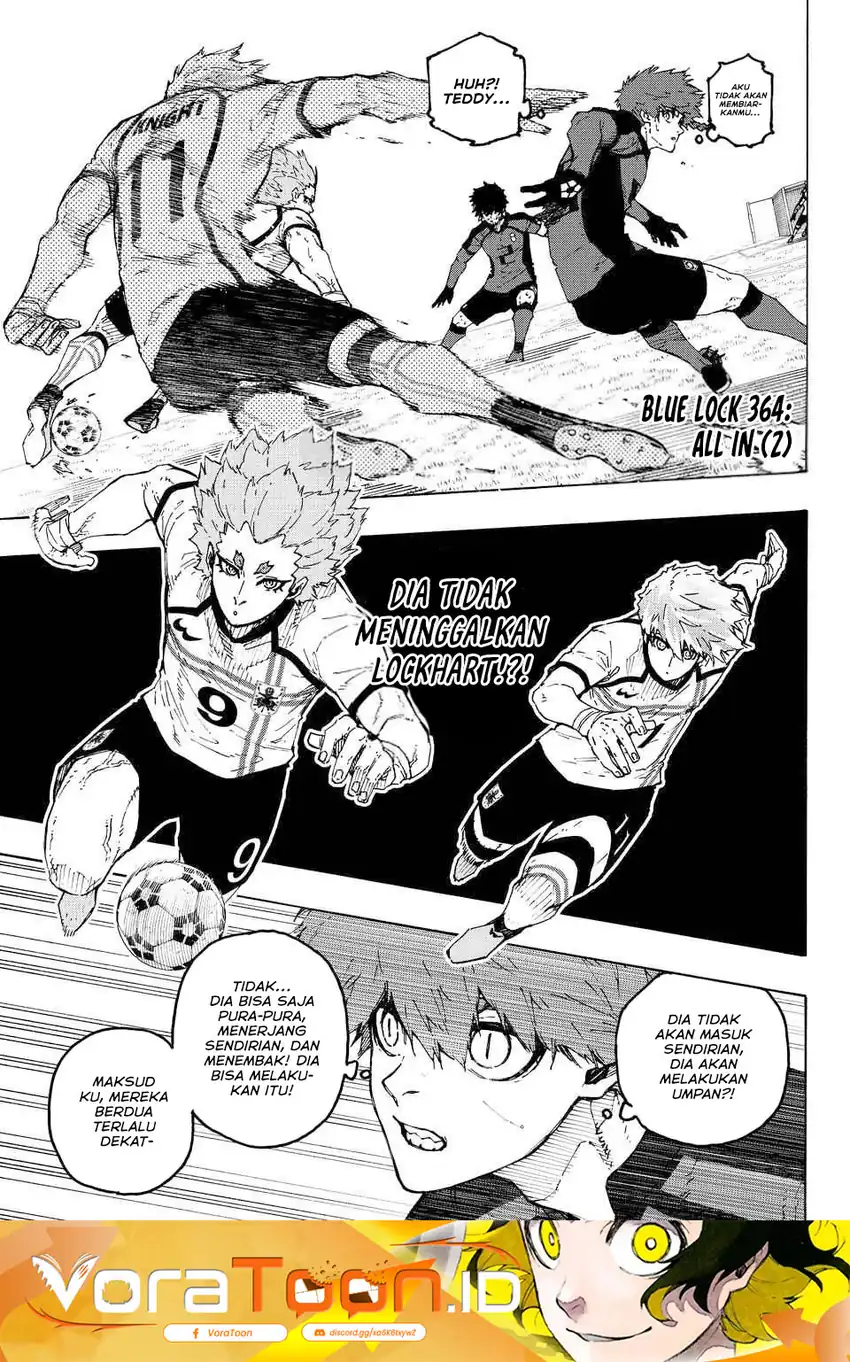 Blue Lock Chapter 364.2 - halaman 2