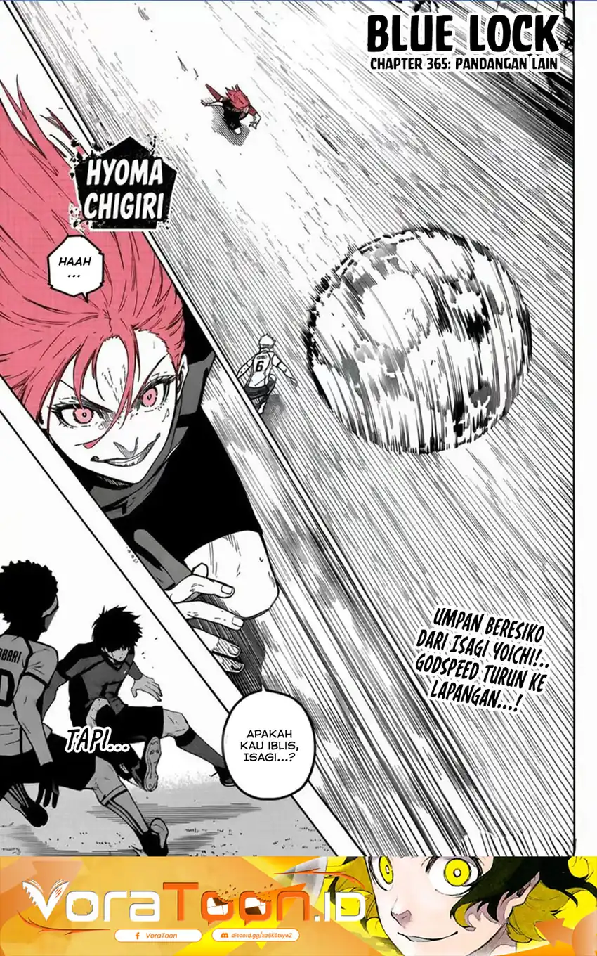 Blue Lock Chapter 365 - halaman 2