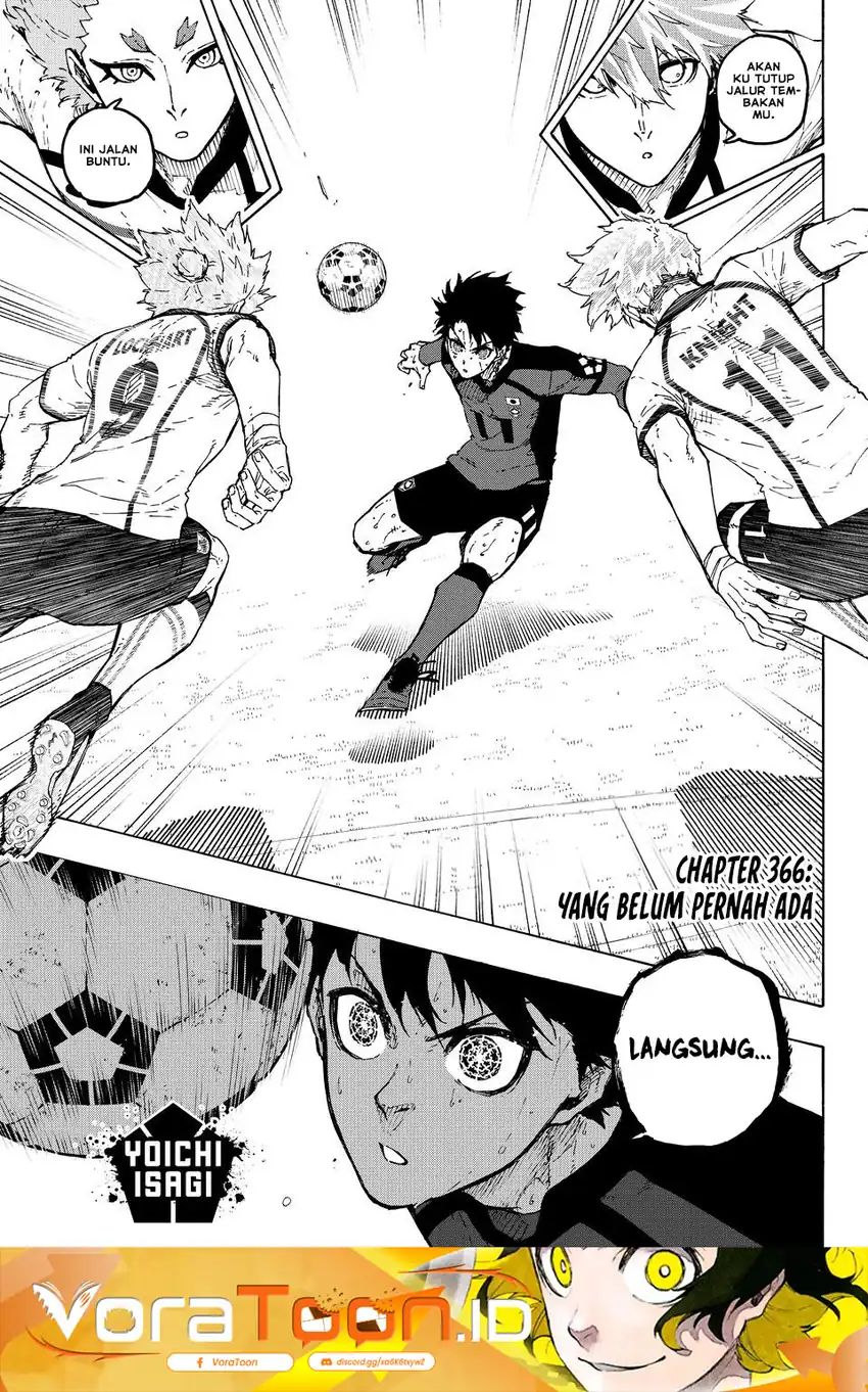Blue Lock Chapter 366 - halaman 2