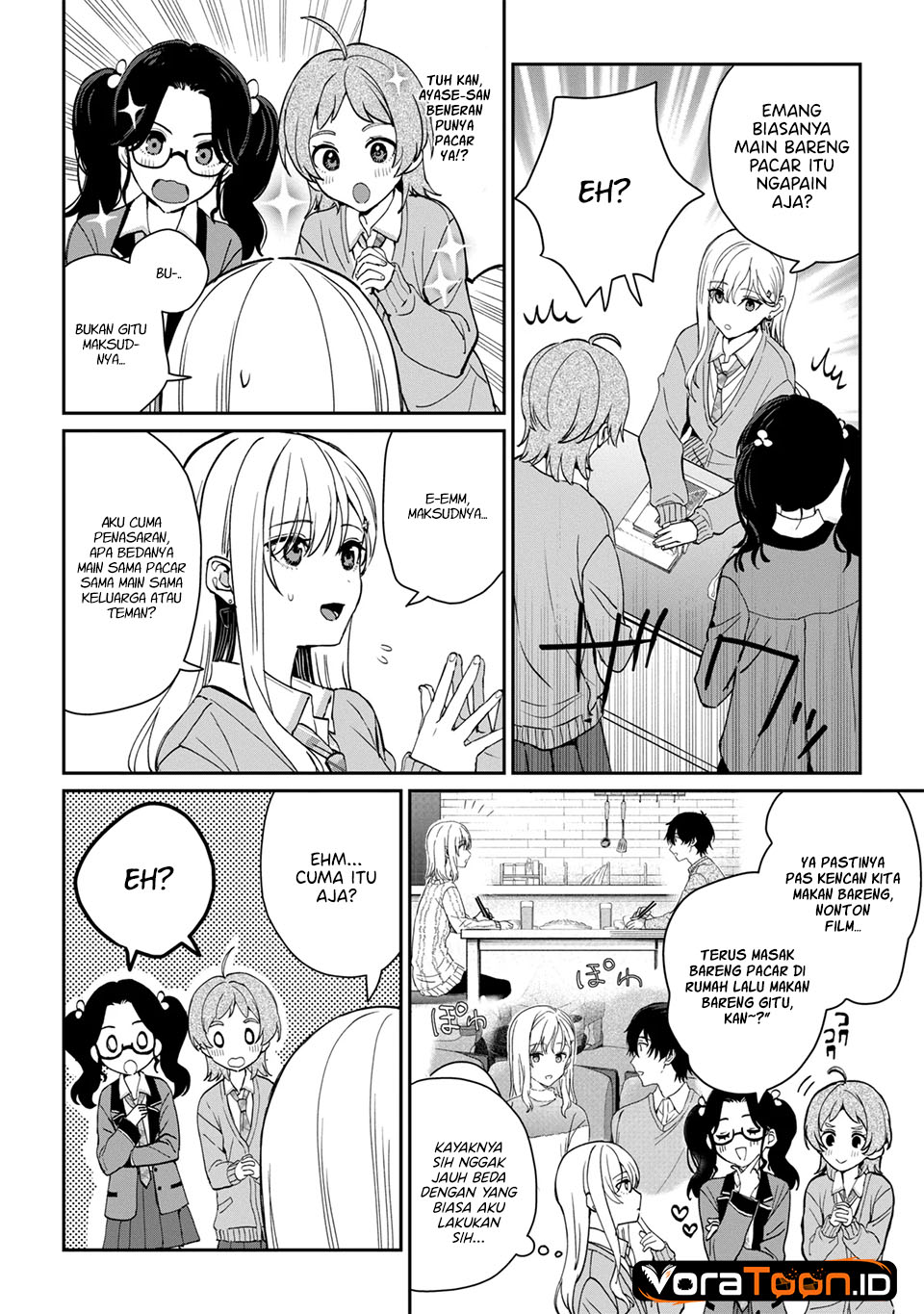 Gimai Seikatsu Chapter 42.1 - halaman 5