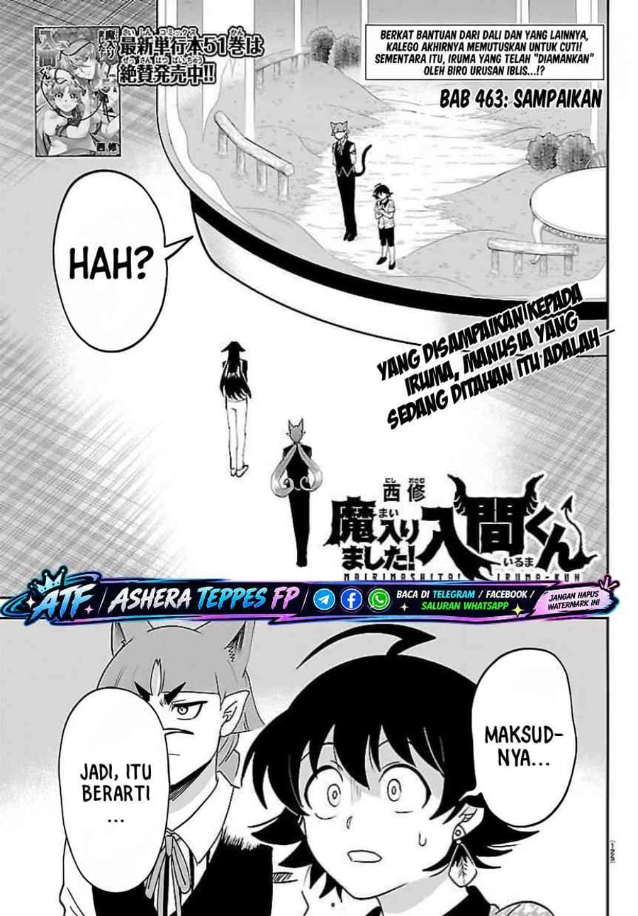 Mairimashita! Iruma-kun Chapter 463 - halaman 2