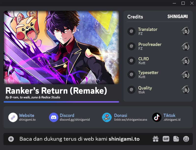 Ranker’s Return (Remake) Chapter 266 - halaman 1