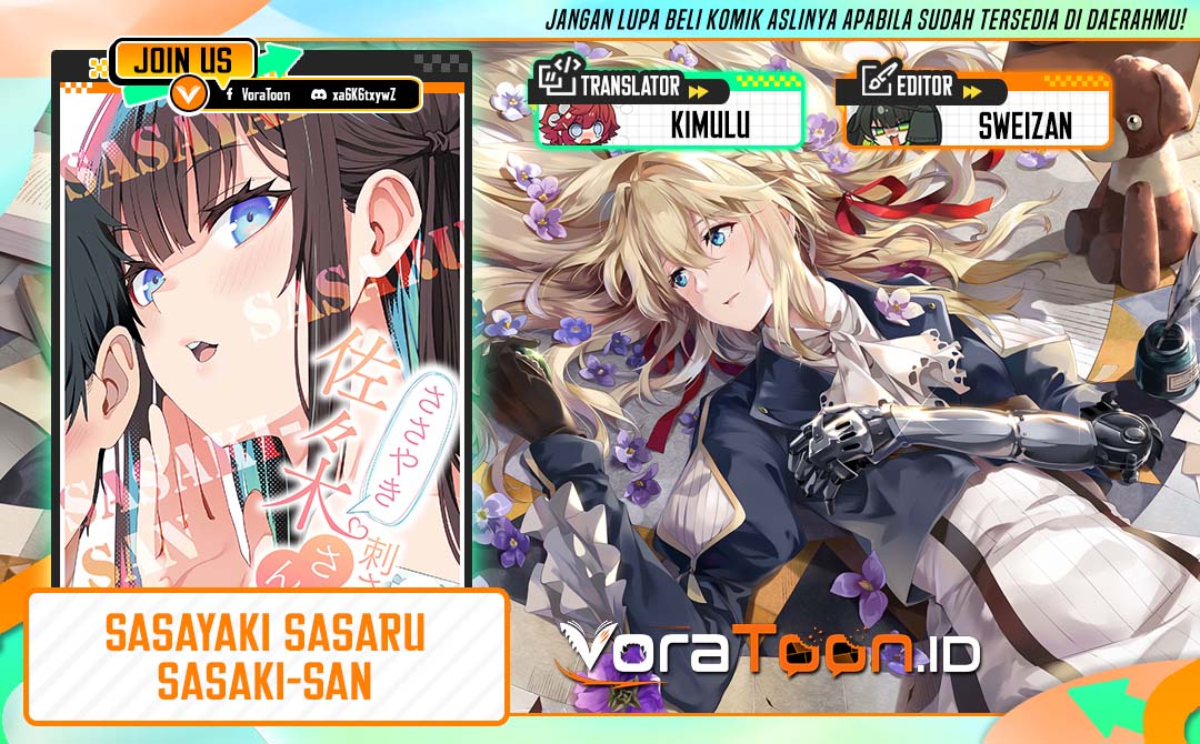 Sasayaki Sasaru Sasaki-san Chapter 11 - halaman 1
