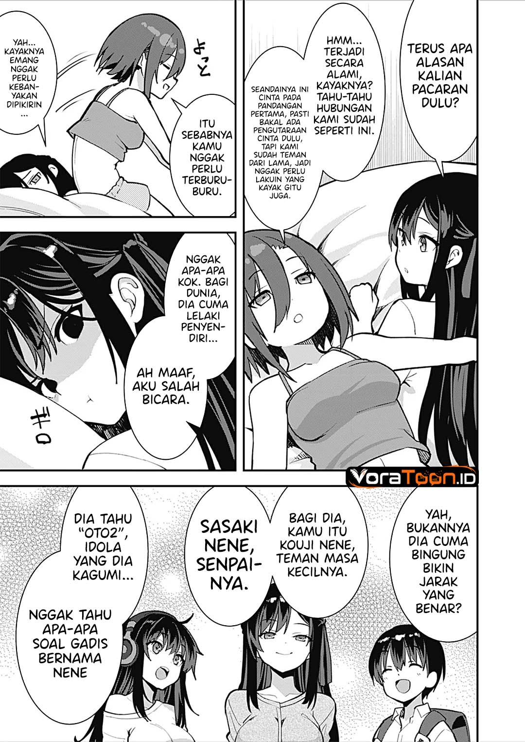 Sasayaki Sasaru Sasaki-san Chapter 11 - halaman 14