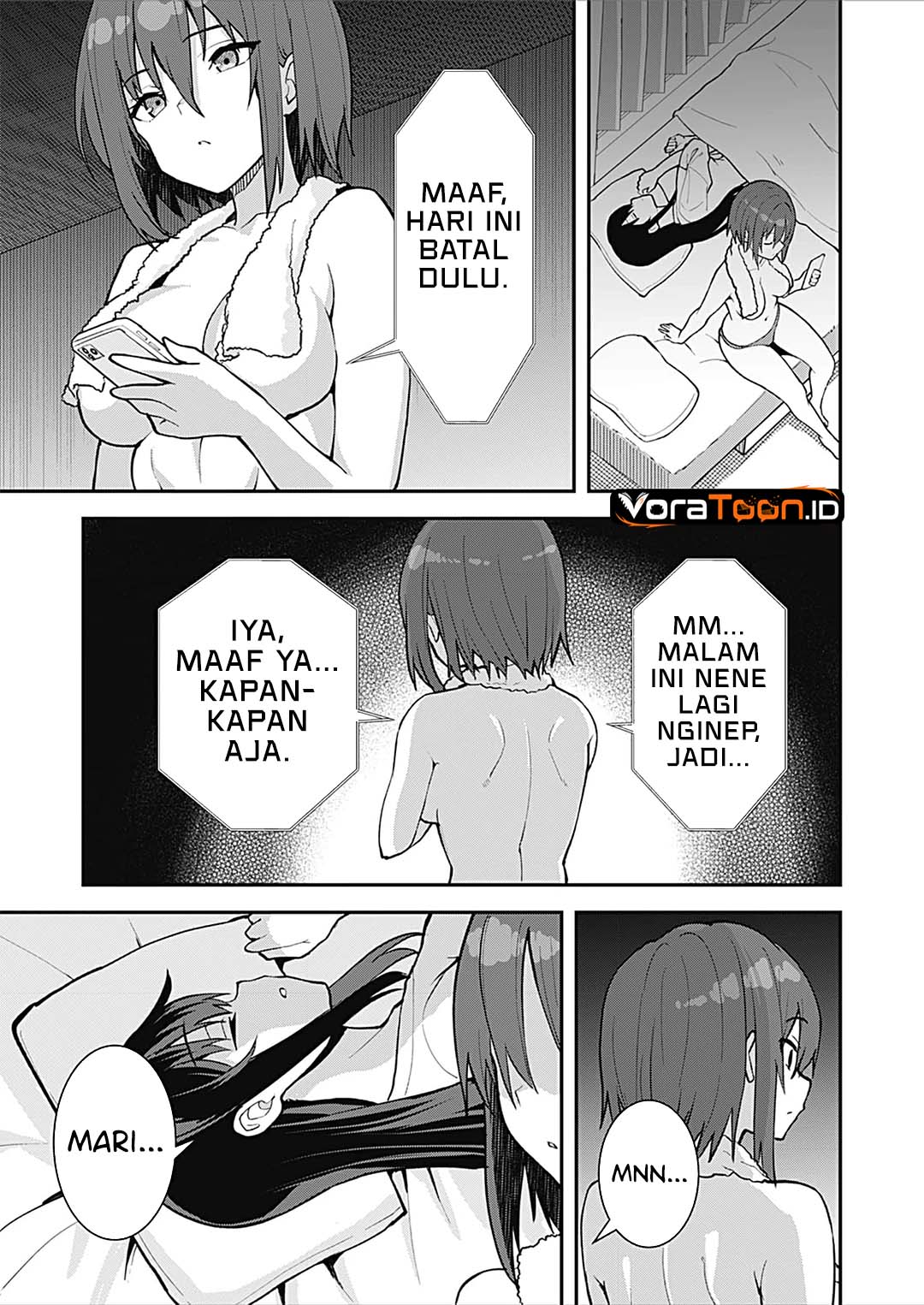 Sasayaki Sasaru Sasaki-san Chapter 11 - halaman 18
