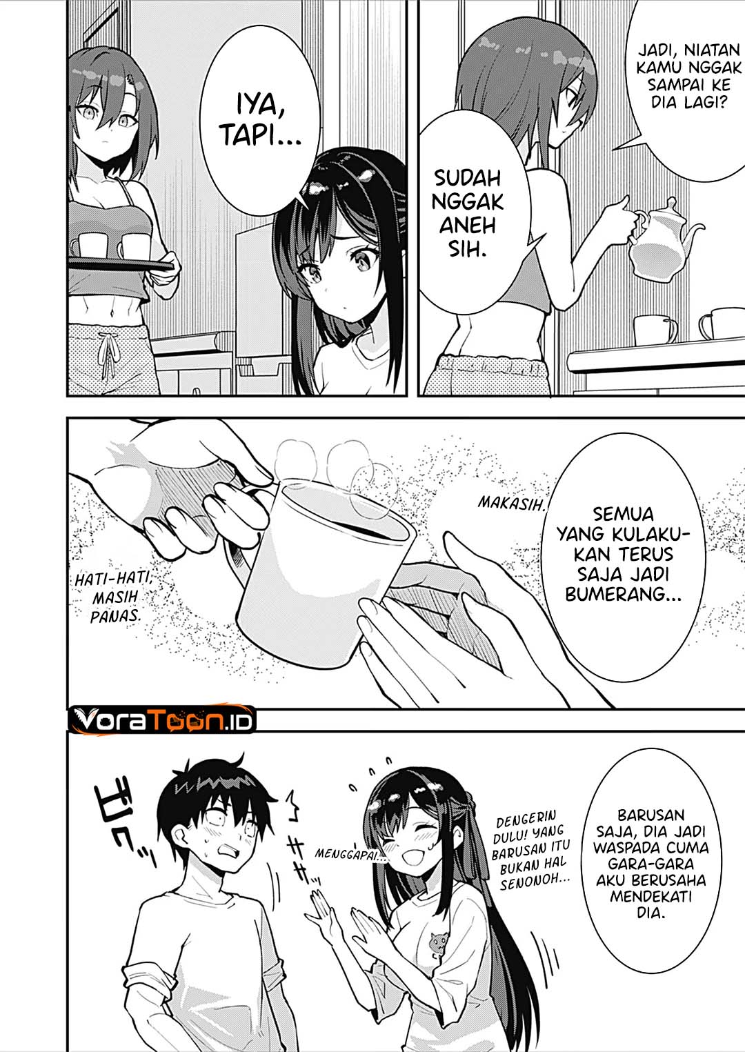 Sasayaki Sasaru Sasaki-san Chapter 11 - halaman 5