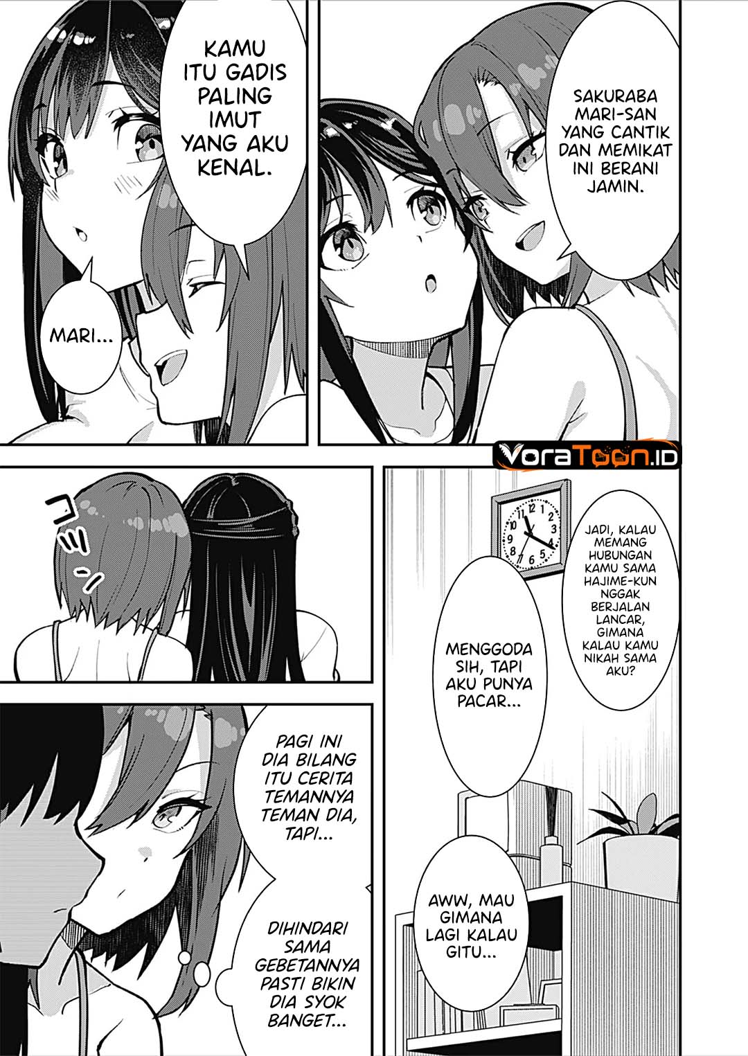Sasayaki Sasaru Sasaki-san Chapter 11 - halaman 8