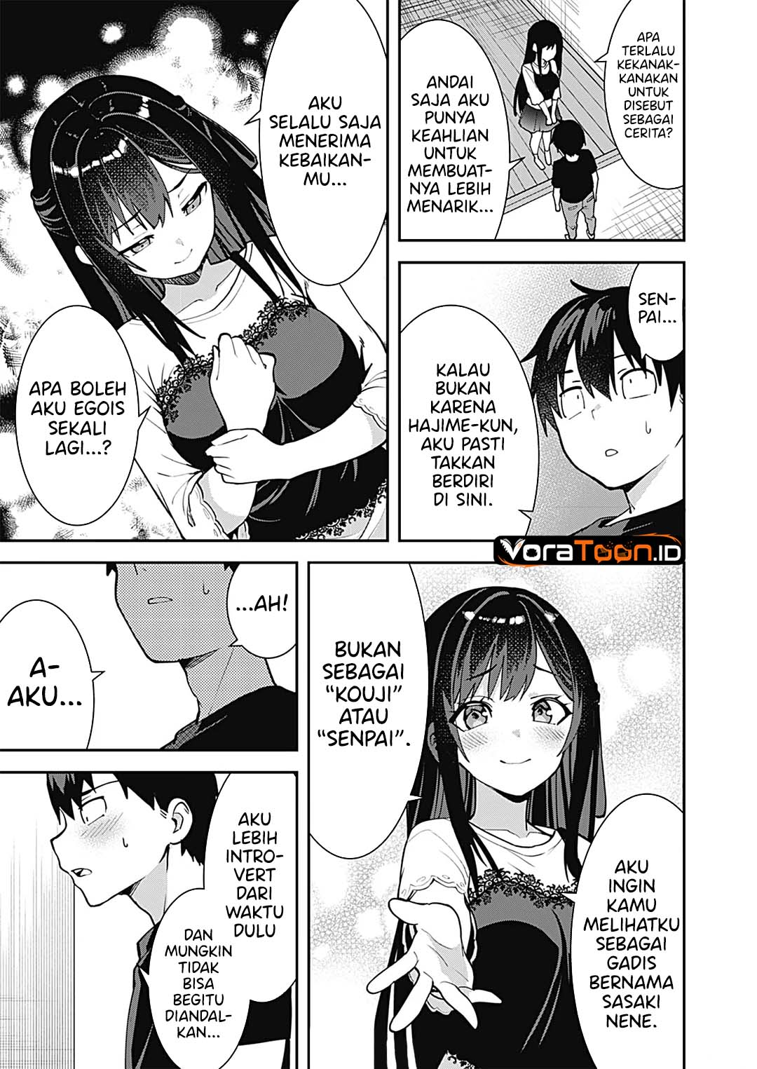Sasayaki Sasaru Sasaki-san Chapter 12 - halaman 22
