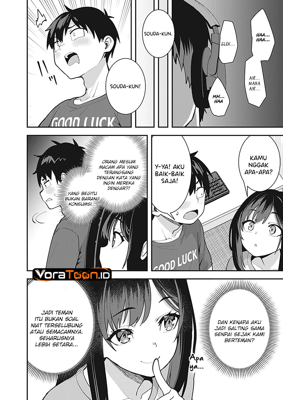 Sasayaki Sasaru Sasaki-san Chapter 13 - halaman 7