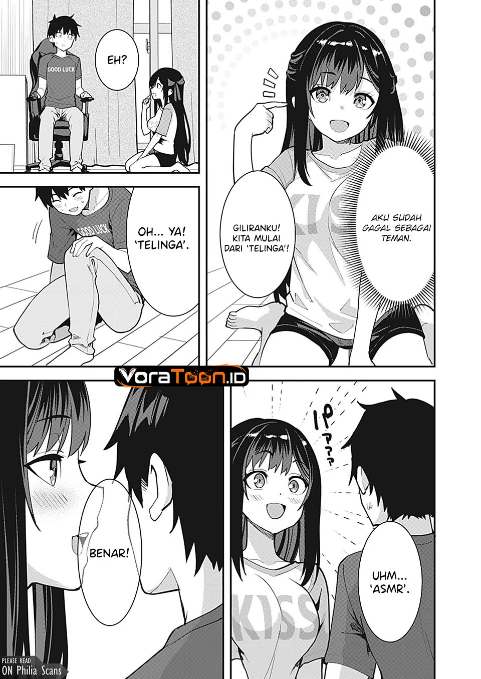 Sasayaki Sasaru Sasaki-san Chapter 13 - halaman 8