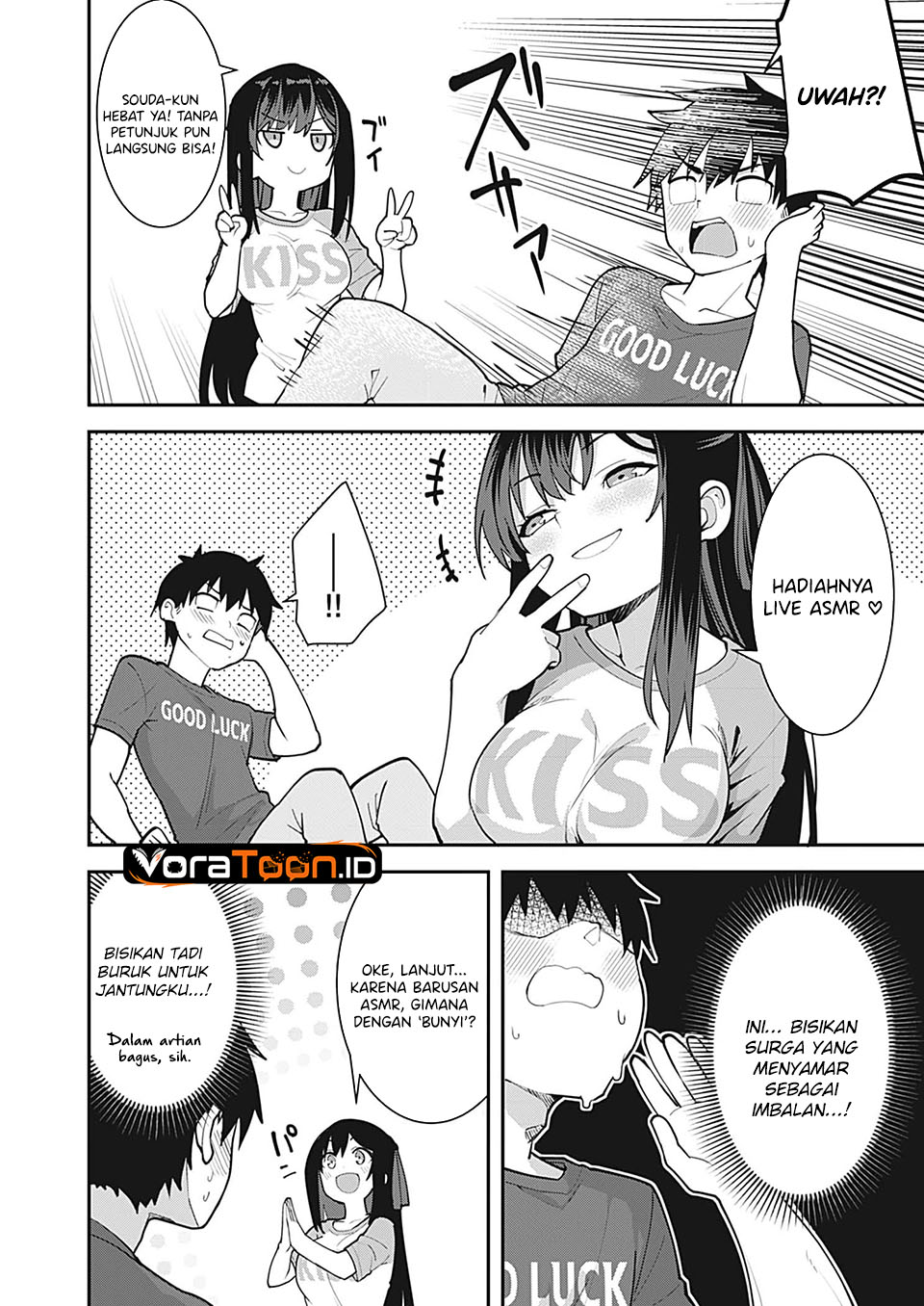 Sasayaki Sasaru Sasaki-san Chapter 13 - halaman 9