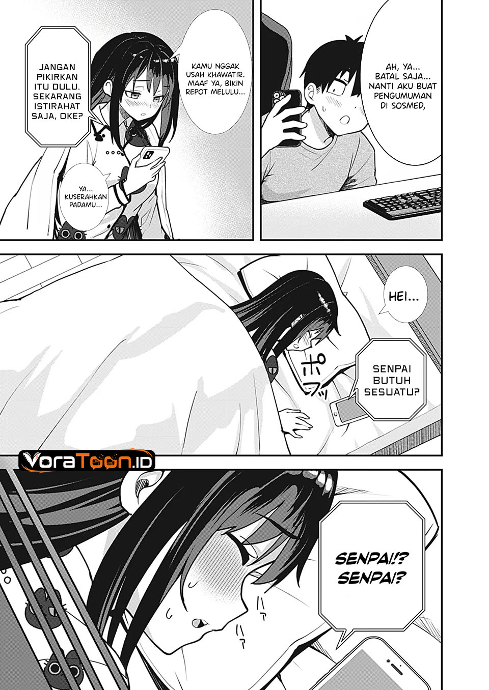 Sasayaki Sasaru Sasaki-san Chapter 14 - halaman 4