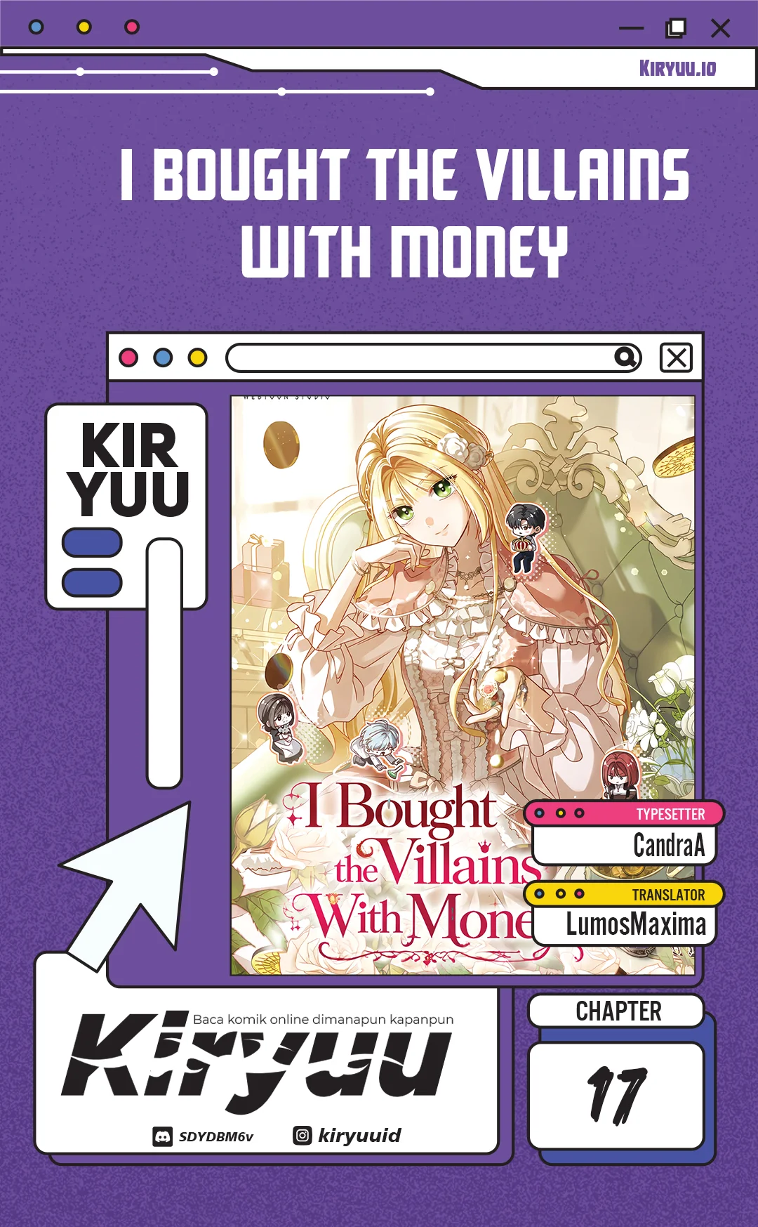 I Bought the Villains With Money Chapter 17 - halaman 1