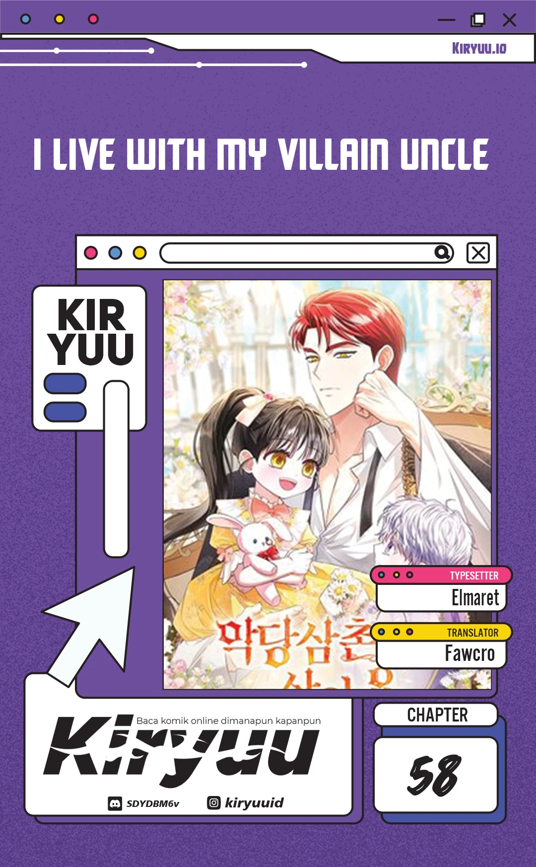 I Live With My Villain Uncle Chapter 58 - halaman 1