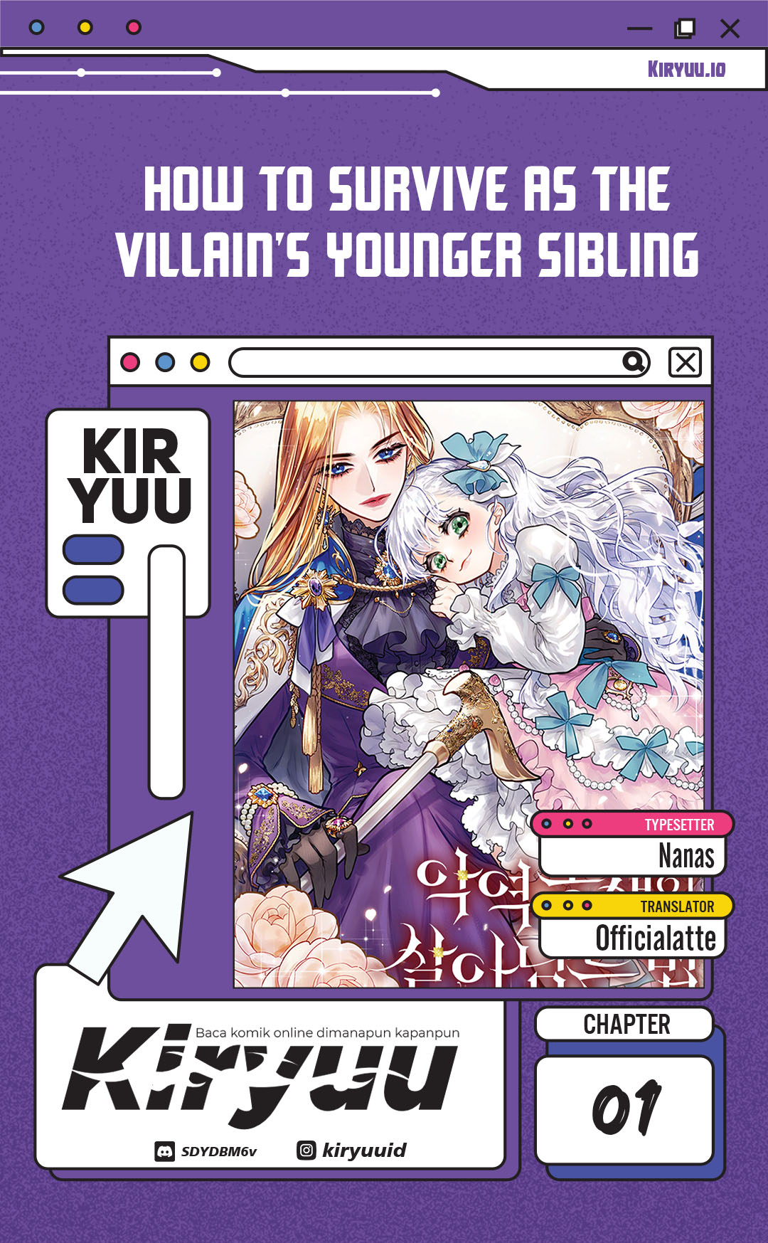 How to Survive as the Villain’s Younger Sibling Chapter 1 - halaman 1