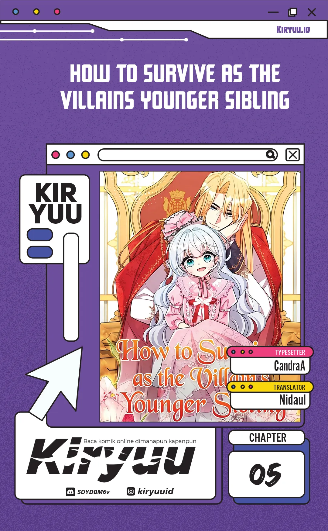 How to Survive as the Villain’s Younger Sibling Chapter 5 - halaman 1