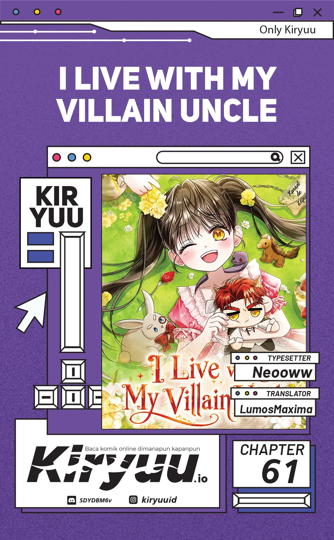 I Live With My Villain Uncle Chapter 61 - halaman 1