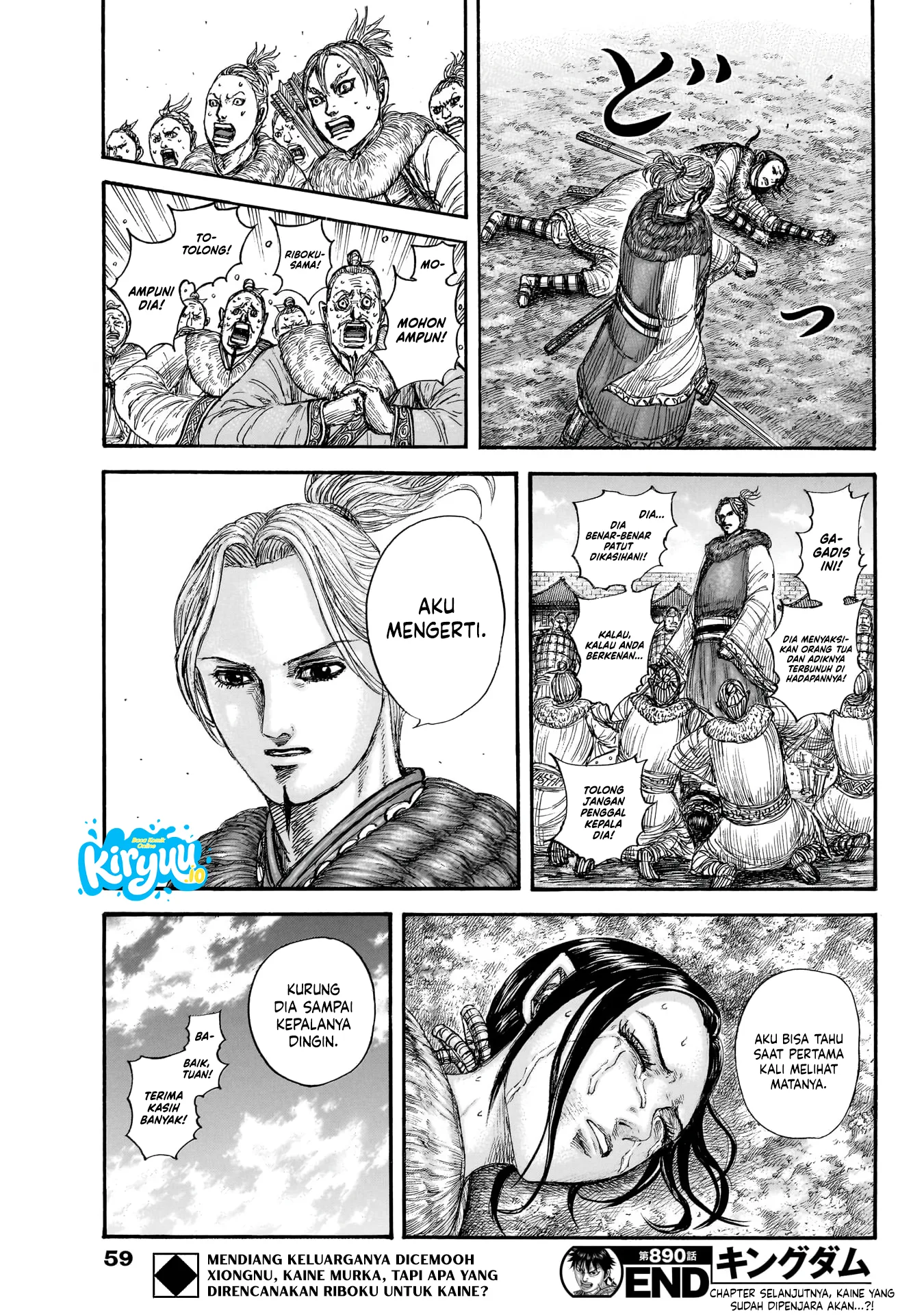 Kingdom Chapter 890 - halaman 20