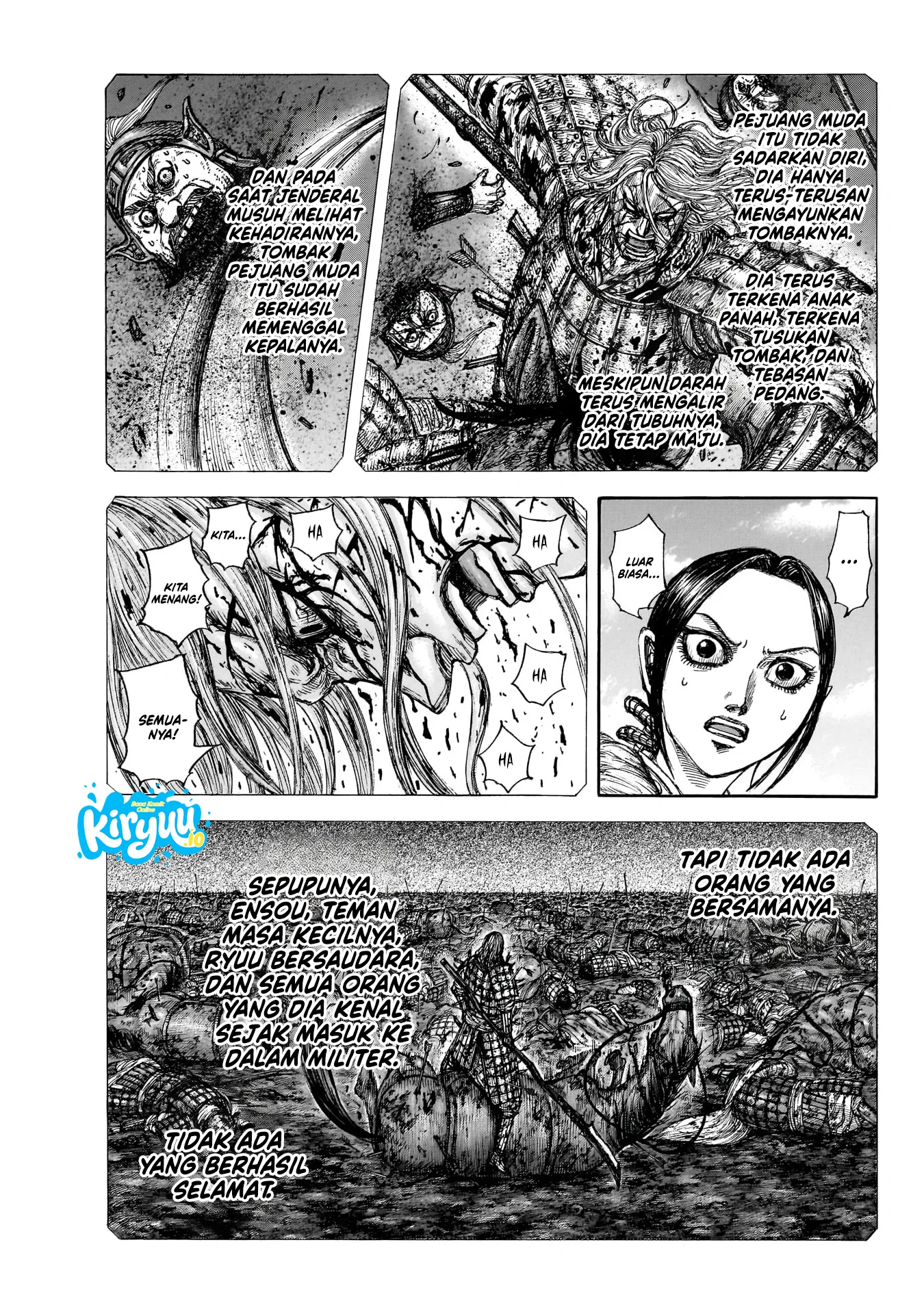 Kingdom Chapter 891 - halaman 16