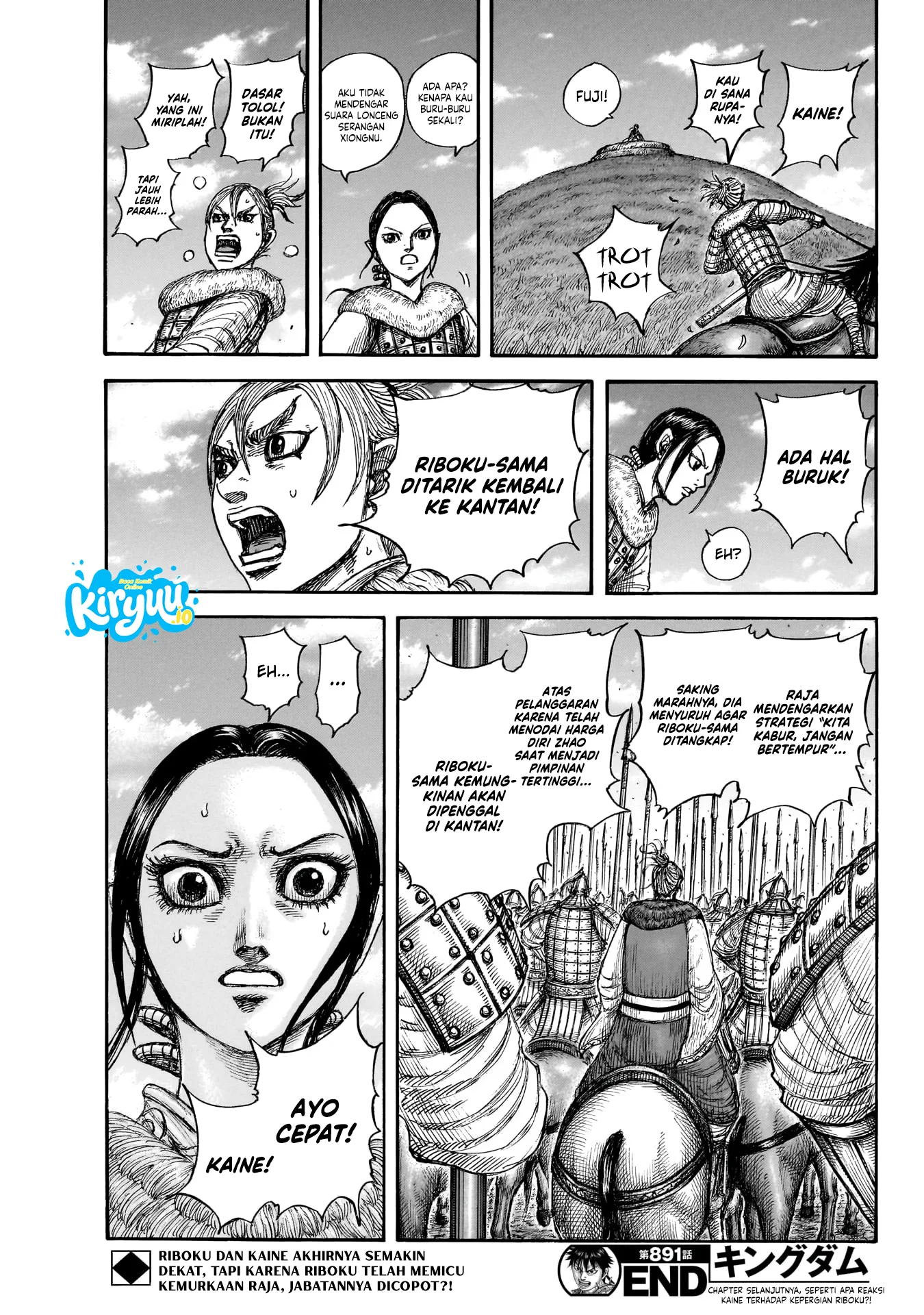 Kingdom Chapter 891 - halaman 20