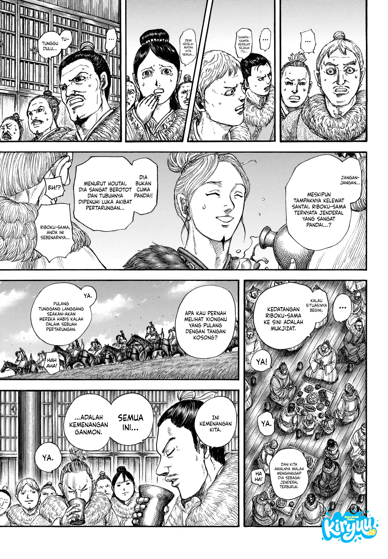 Kingdom Chapter 891 - halaman 8