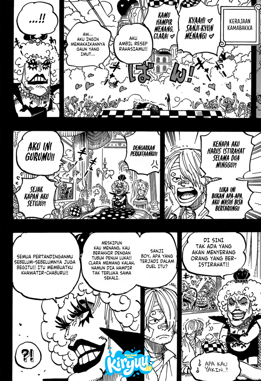 One Piece Chapter 1196 - halaman 13