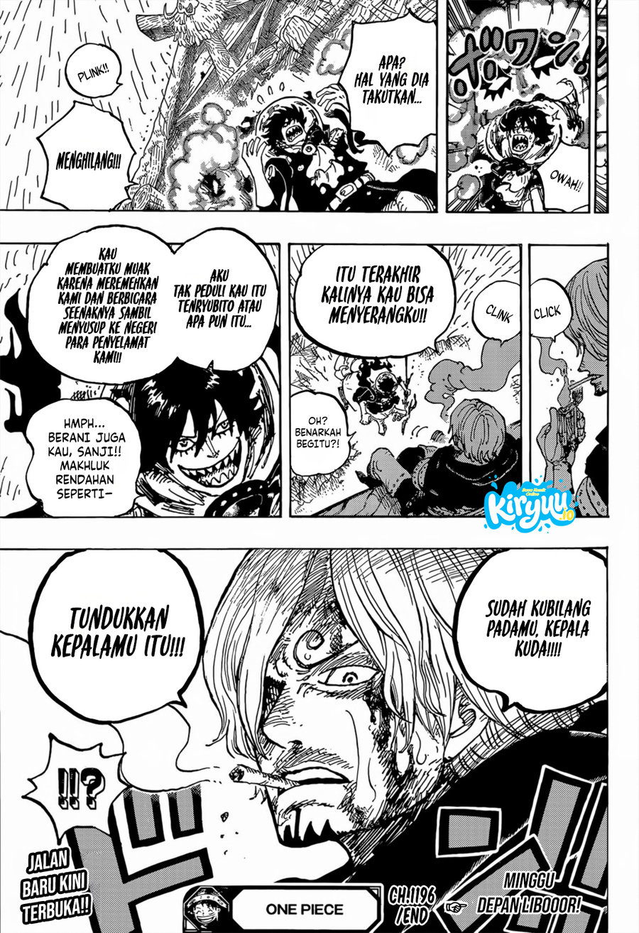 One Piece Chapter 1196 - halaman 17