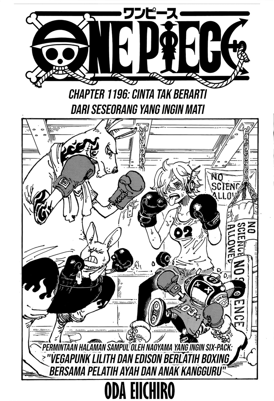 One Piece Chapter 1196 - halaman 2