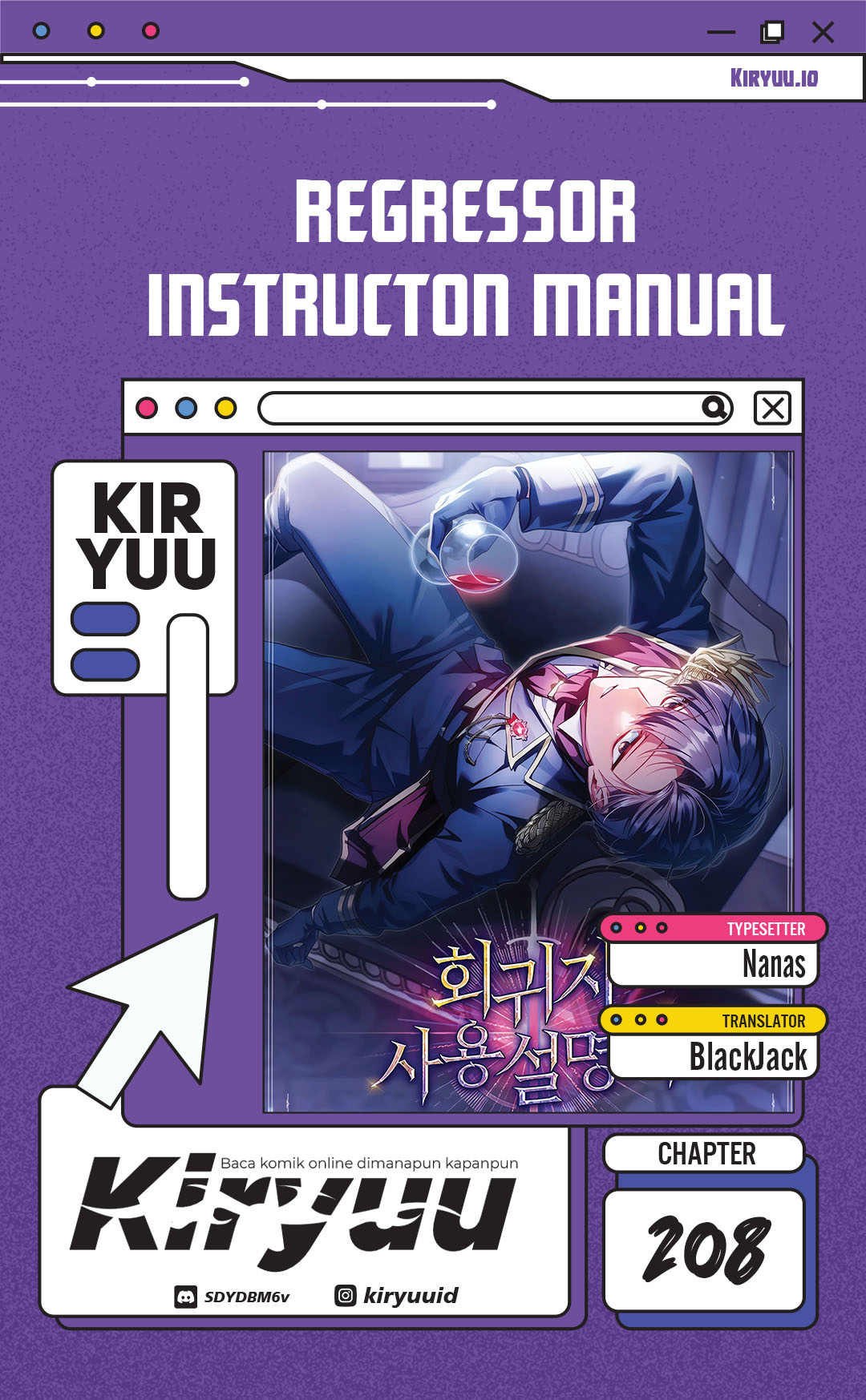 Regressor Instruction Manual Chapter 208 - halaman 1