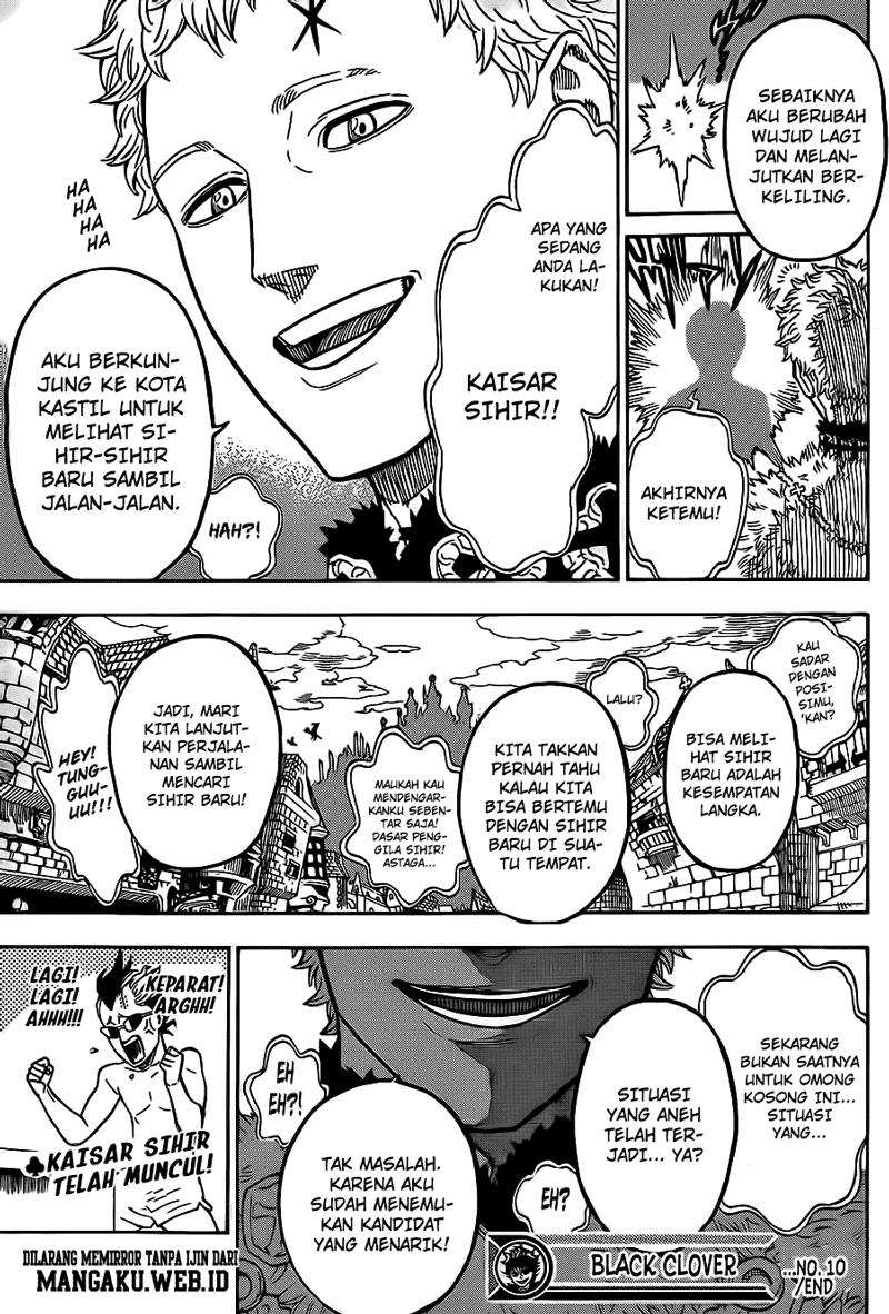 Black Clover Chapter 10 - halaman 19