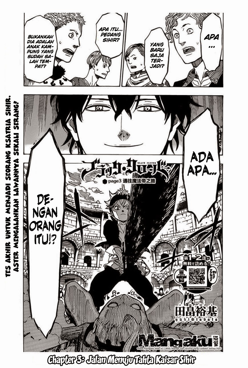 Black Clover Chapter 3 - halaman 2