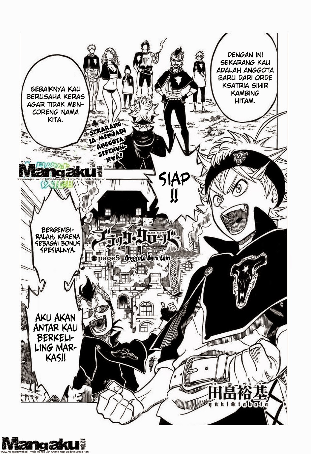 Black Clover Chapter 5 - halaman 1