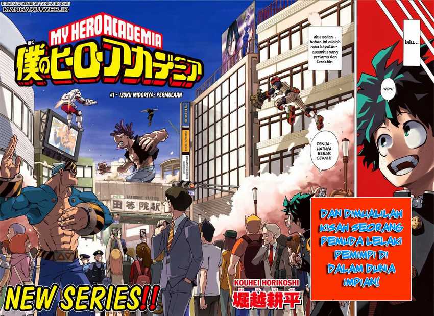 Boku no Hero Academia Chapter 1 - halaman 4