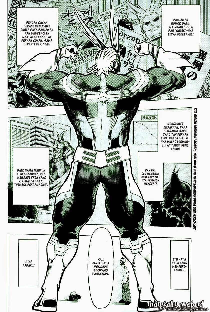 Boku no Hero Academia Chapter 2 - halaman 3