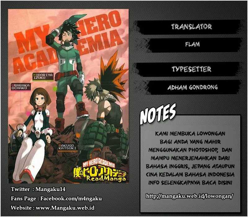 Boku no Hero Academia Chapter 3 - halaman 1
