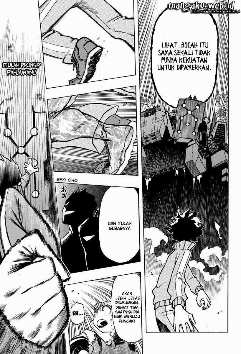 Boku no Hero Academia Chapter 3 - halaman 22