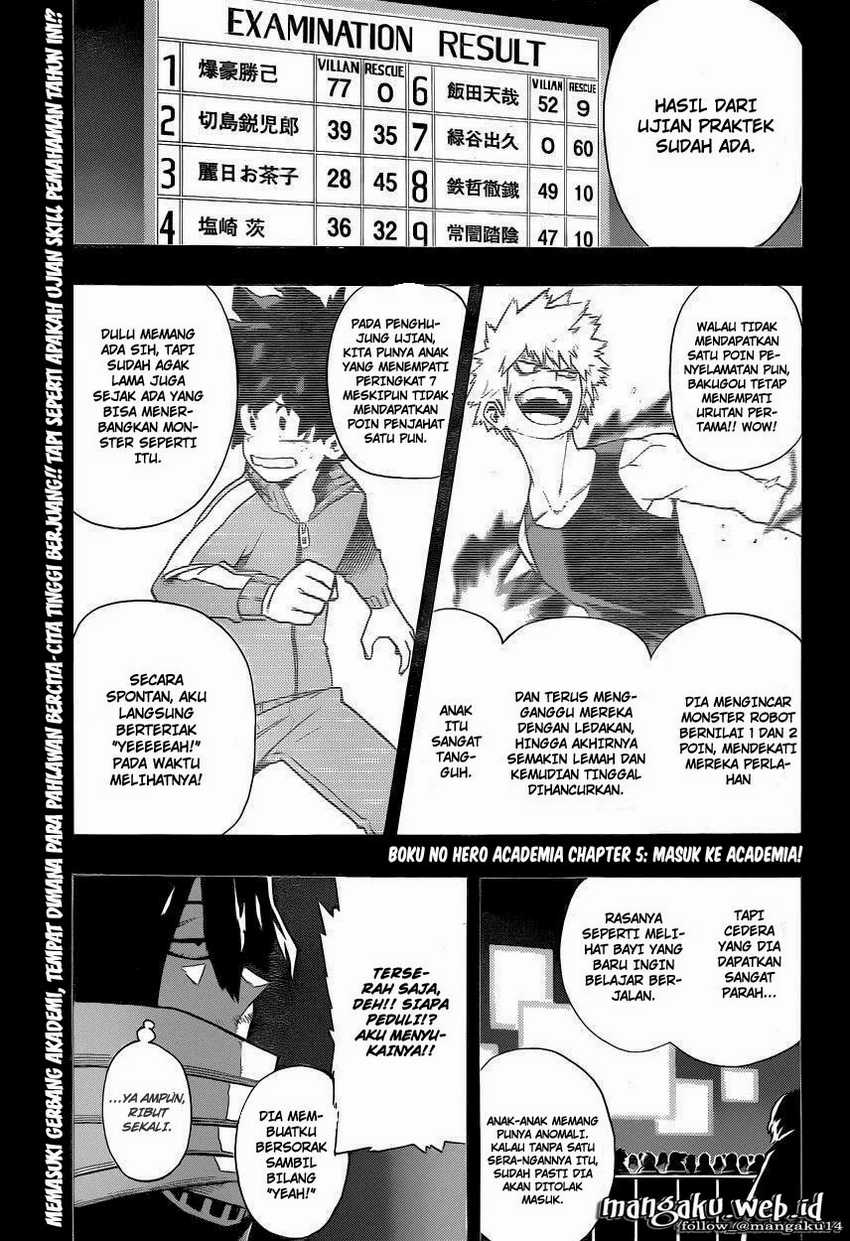 Boku no Hero Academia Chapter 5 - halaman 2