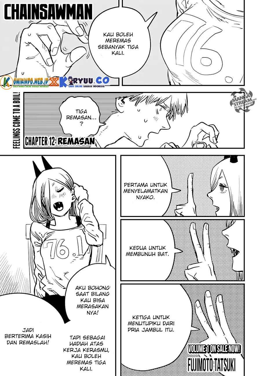 Chainsaw Man Chapter 12 - halaman 3